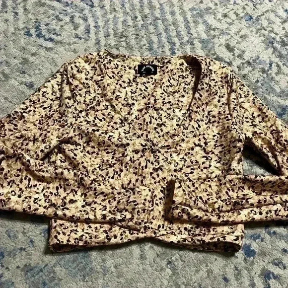 The upside x anthropologie safari saya top size small - Picture 3 of 6